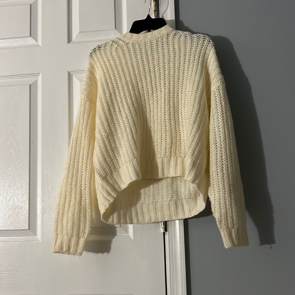 White sweater